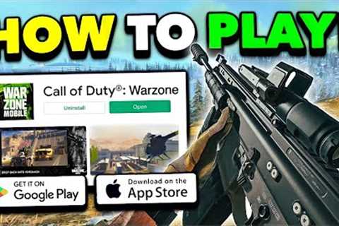 HOW TO PLAY WARZONE MOBILE ANYWHERE IN THE WORLD! iOS + ANDROID! [NEW DOWNLOAD]