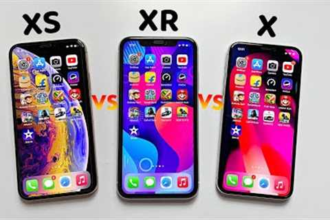 iPhone XS vs iPhone XR vs iPhone X Ultimate Speed Test🔥 in 2022| SURPRISING!😍 (HINDI)