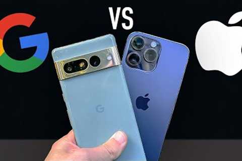 iPhone 14 Pro Max vs Pixel 7 Pro | Camera SHOOTOUT