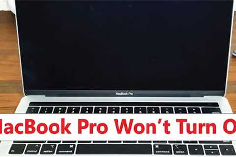 MacBook Pro won''t turn On after battery replacement | MacBook Pro/ Air Won''t turn On But is..