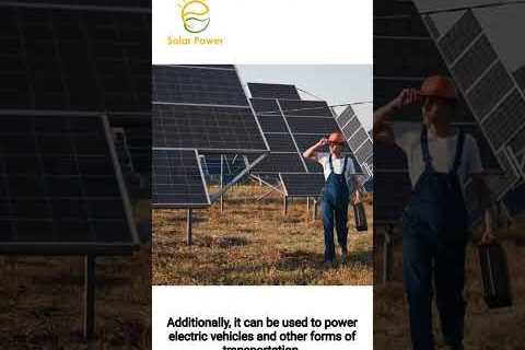 What are the benefits of solar energy