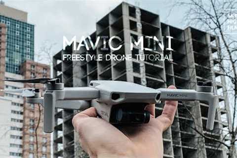 MAVIC MINI | URBAN FREESTYLE DRONE TUTORIAL W/CONTROLLER VIEW