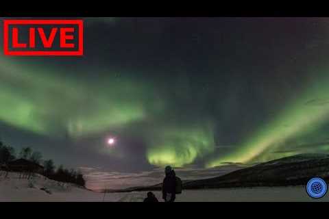 🌎 LIVE Northern Lights Auroras from Finland