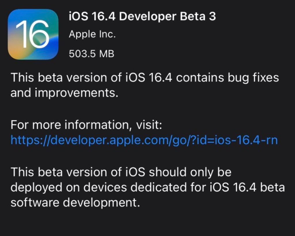 ❤ iOS 16.4 beta 3 lets users sign in with a different Apple ID to download beta software