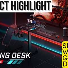 SEVEN WARRIOR Gaming Desk Product Highlight