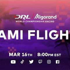 Drone Racing League''s Miami Flights Race