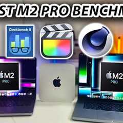 What M2 Pro Chipset has the Fastest BENCHMARK?? - Review Comparison