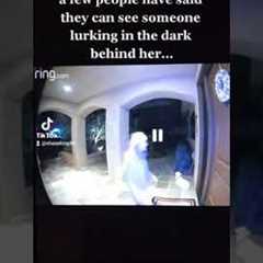 video taken from my neighbor''s ring camera #creepy #weird #scary #ringcamera
