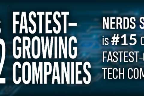 Nerds Support Among Fastest Growing Tech Companies