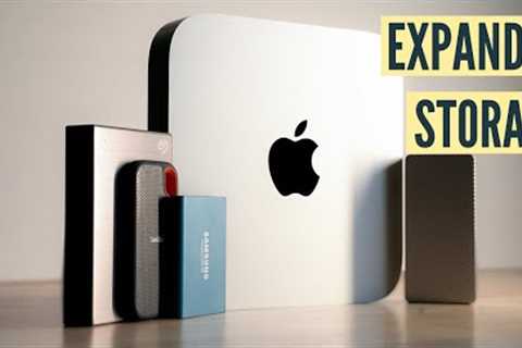 How to Expand Mac Mini Storage - Faster than internal storage