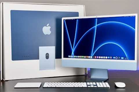 Apple iMac 24 (2021): Unboxing & Review