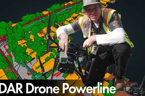 LiDAR Drone Powerline Inspection | ROCK R2A | DJI M210