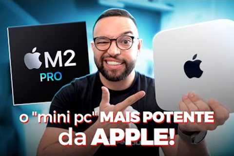 Mac Mini com Chip M2 Pro | o mini pc MAIS POTENTE da Apple!