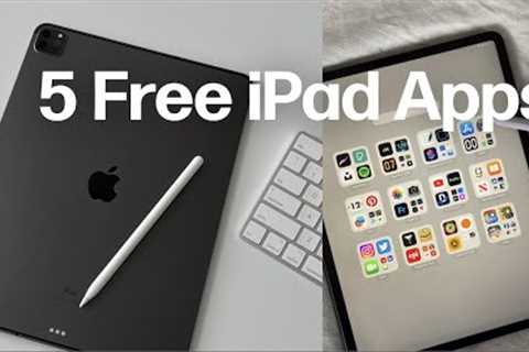 5 Free iPad Apps You NEED ✏️