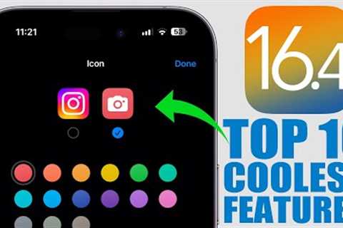 iOS 16.4 - TOP 10 Coolest Features !