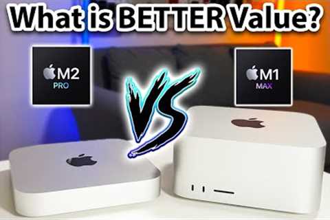 Mac Mini M2 PRO VS Mac Studio M1 MAX - What is BETTER Value?