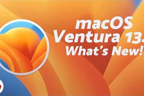 macOS Ventura 13.2 NEW Features; Physical Security Keys, Rapid Security Response & More