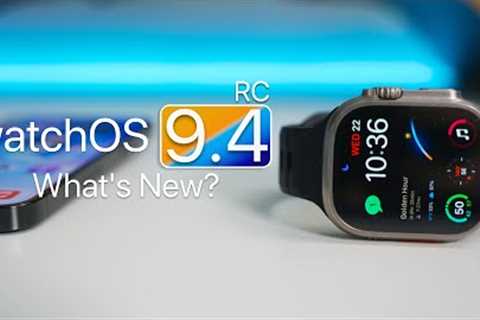 watchOS 9.4 RC is Out! - What''s New?