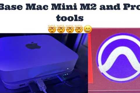 Mac Mini M2 Base model with pro tools.