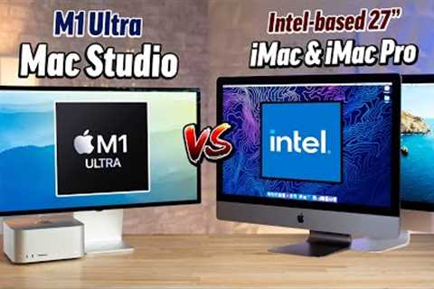 Mac Studio vs iMac & iMac Pro: How Apple KILLED Intel! 🤯