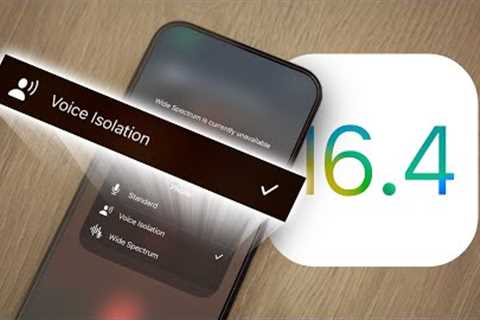 iOS 16.4 Features - Everything New!