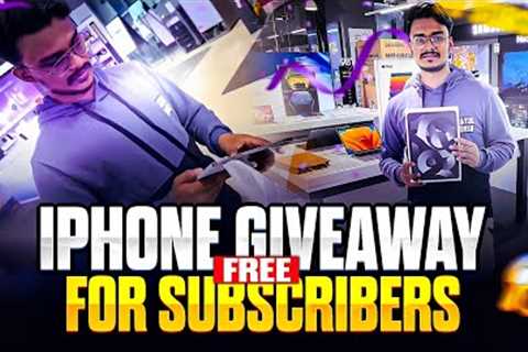 FREE I PHONE GIVEAWAY FOR SUBSCRIBERS | UNBOXING NEW APPLE IPAD AIR 2023 REVIEW IN TELUGU