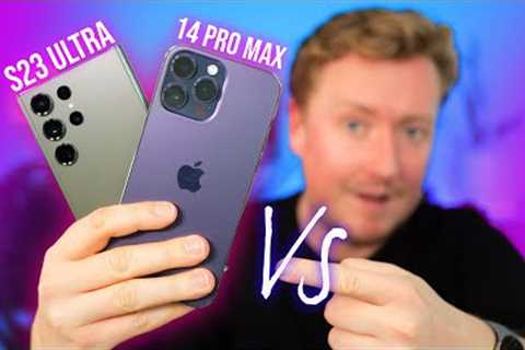 Galaxy S23 Ultra Vs iPhone 14 Pro Max: Flagship Grudge Match! 🥊