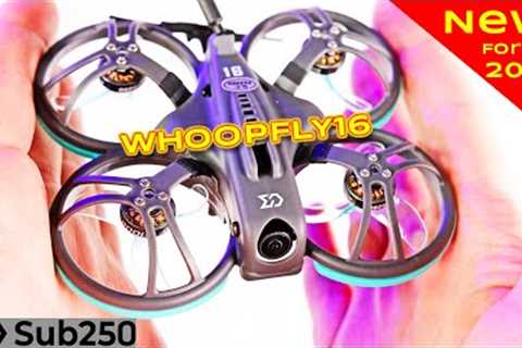 This New FPV Drone is fun to fly! Whoopfly16 by SUB250 - Review