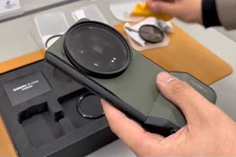 Xiaomi 13 Ultra Camera Photography Kit Unboxing & Setup + Test/ Wireless Camera Handle, Lens..