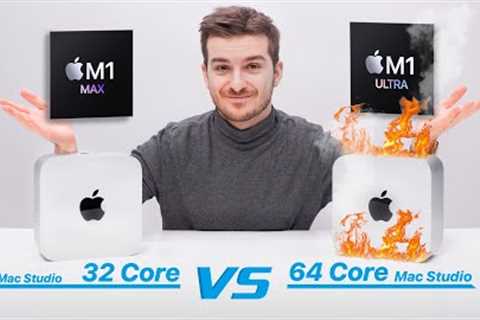 Mac Studio (M1 Max) vs Mac Studio (M1 Ultra) - SHOCKING Results!