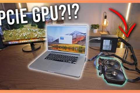 This CRAZY 17 inch MacBook Pro has a DESKTOP GPU