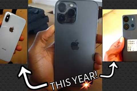 Cool phones I''ve come across this year!! iPhone 13pro,iPhone X...