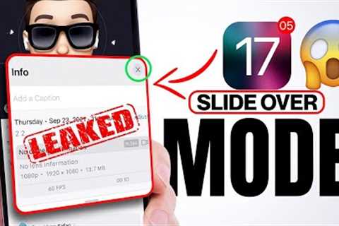 iOS 17 - Slide Over MODE LEAKED? Try it OUT NOW!