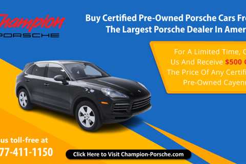 Porsche Cayenne Pre-Owned For Sale - Porsche Car Sale