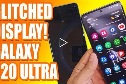 I CAN'T SEE A THING! Samsung Galaxy S20 Ultra Screen Replacement | Sydney CBD Repair Centre