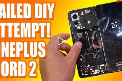 OUR CLIENT TRIED TO FIX THIS! OnePlus Nord 2 5G Screen Replacement | Sydney CBD Repair Centre