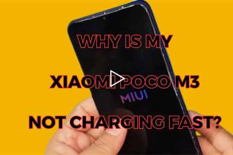 Why is my Xiaomi Poco M3 not charging fast - Xiaomi charging port replacement