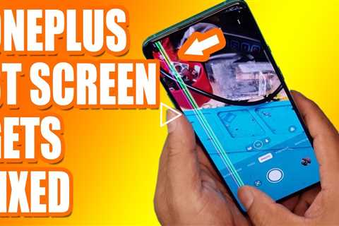 COLOURFUL LINES! OnePlus 8T Screen Replacement | Sydney CBD Repair Centre