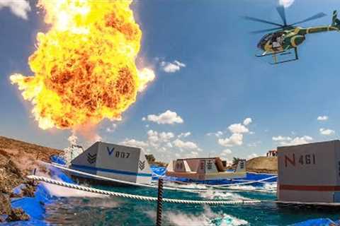 Helicopter Battleship Battle | Dude Perfect