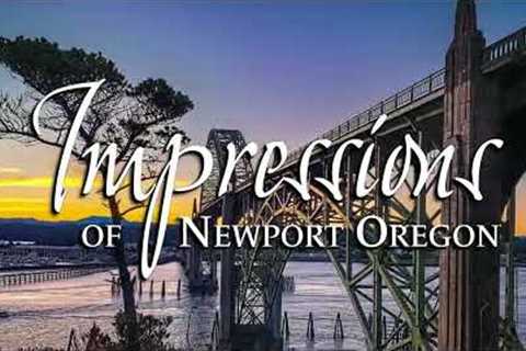 Newport Oregon Town Reel 2023 Aerial Photography and Drone Video