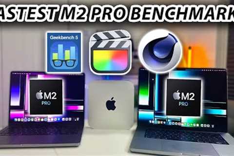 What M2 Pro Chipset has the Fastest BENCHMARK?? - Review Comparison