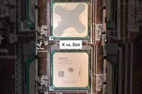 Thermal paste patterns: X vs. Dot #shorts