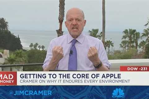 Apple takes something you didn''t know you needed and makes it indispensable, says Jim Cramer