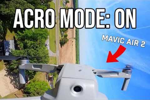 🫣 Redneck Turns Mavic Air 2 into High Speed FPV Drone // DJI Mavic Air 2 FPV Sleeper Build