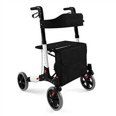 Folding Rollator with Adjustable Seat Height