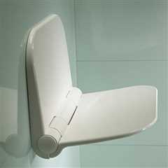 Foldable Wall-Mounted Shower Seat - 160kg Max