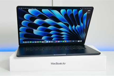 2023 MacBook Air 15” Unboxing, Setup and Comparison