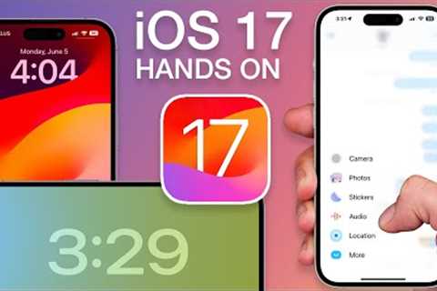 iOS 17 Beta Hands On! The BEST New Features!