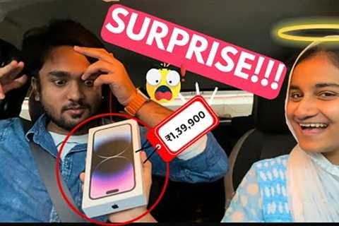 I surprised him with IPHONE 14 pro MAX🤩 | Iphone 14 pro max | surprise gift