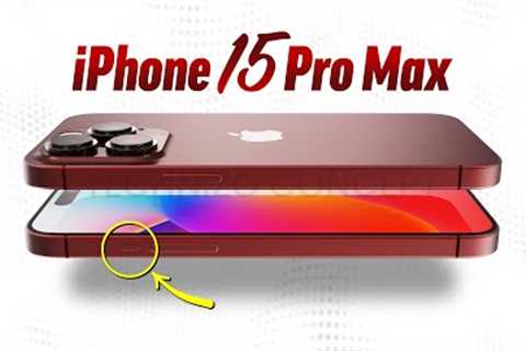 iPhone 15 Leaks - Top 5 MAJOR New Changes..